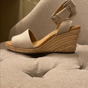 J. Crew Beige Wedges